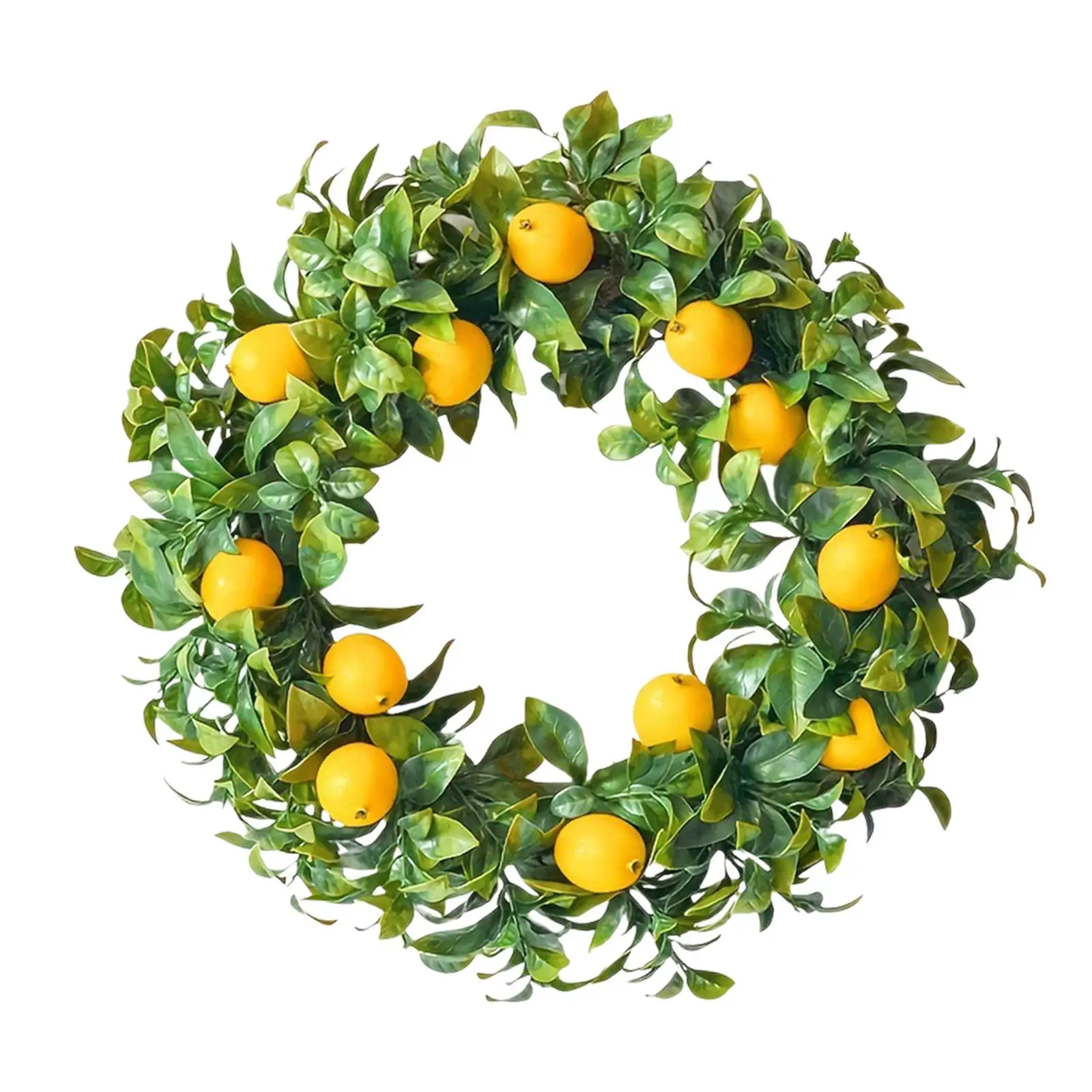  Artificial Wreath 45cm Rustic Spring Wreath Garland Front Door Wreath for Celebration Party Indoor Outdoor Yard Festival