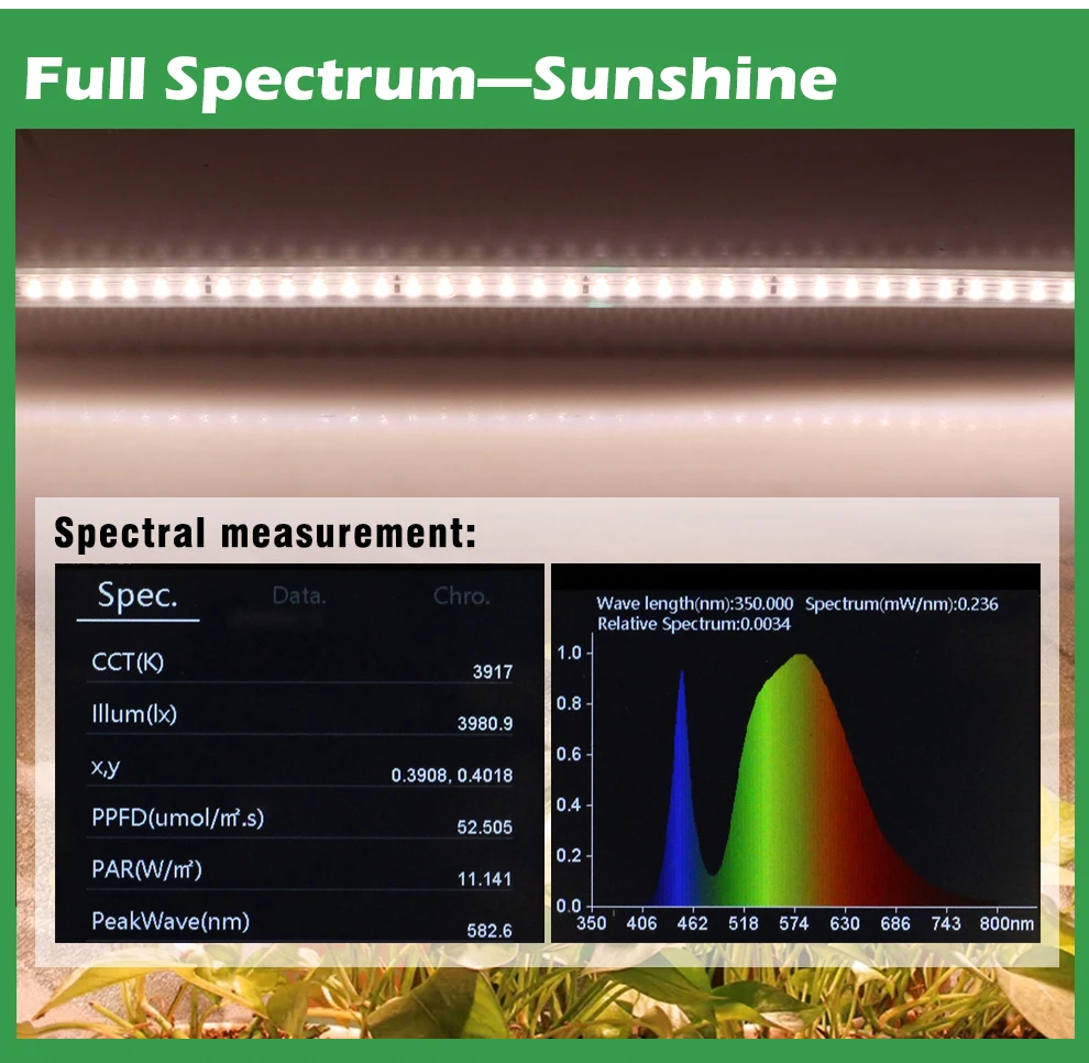LED élèvent Des Bandes Lumineuses USB Bande De Lampe De Culture à
