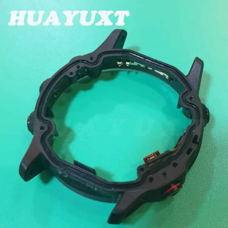 Caixa da Tampa Traseira para Garmin Fenix Pro Armação Plástica Média com Botão Peças de Reposição Movimento Inteligente Reparo - Image 4