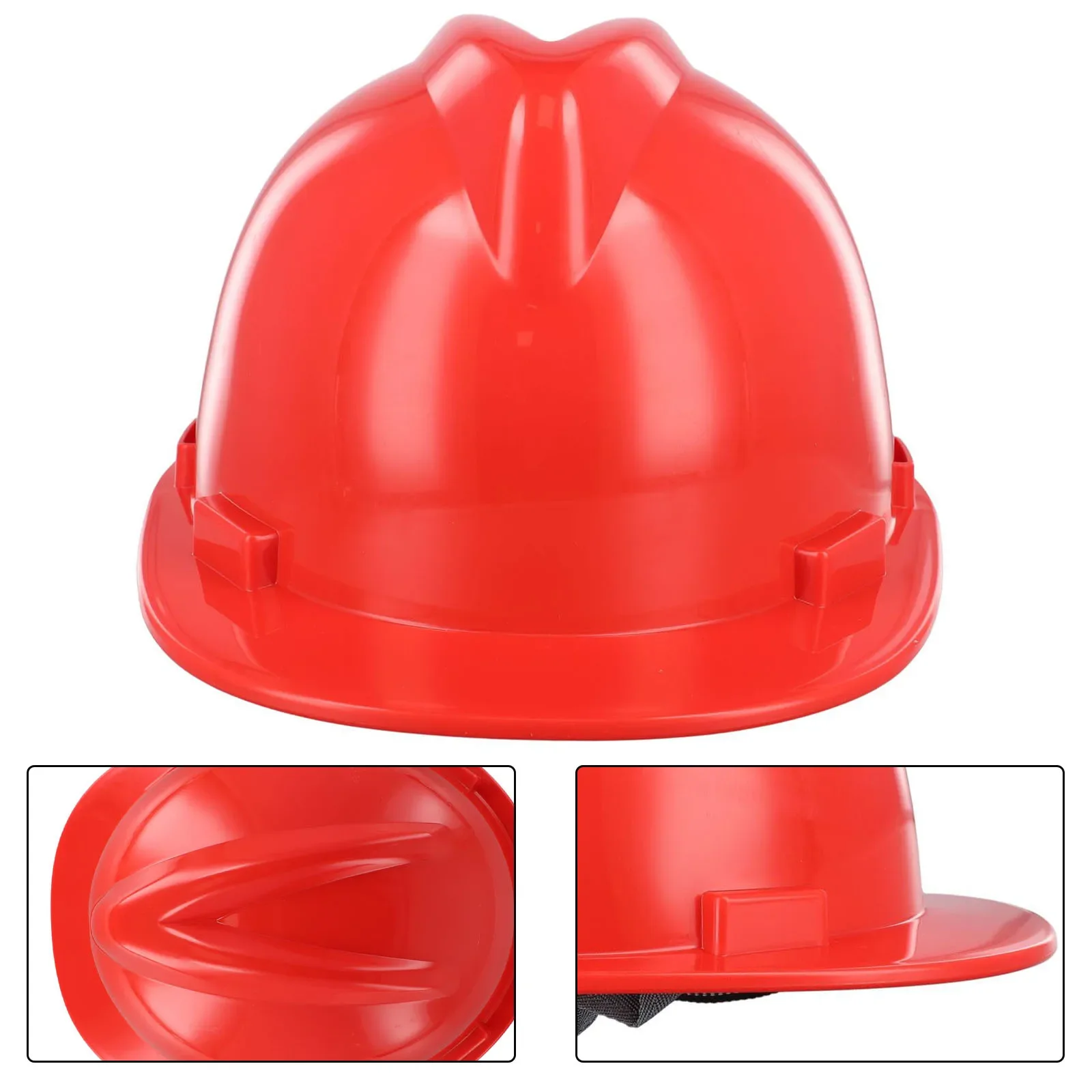 Better Balance Construction Helmet ABS Safety Helmet Easy To Adjust Low Profile Design Optimal Safety Prolonged Wear Comfort