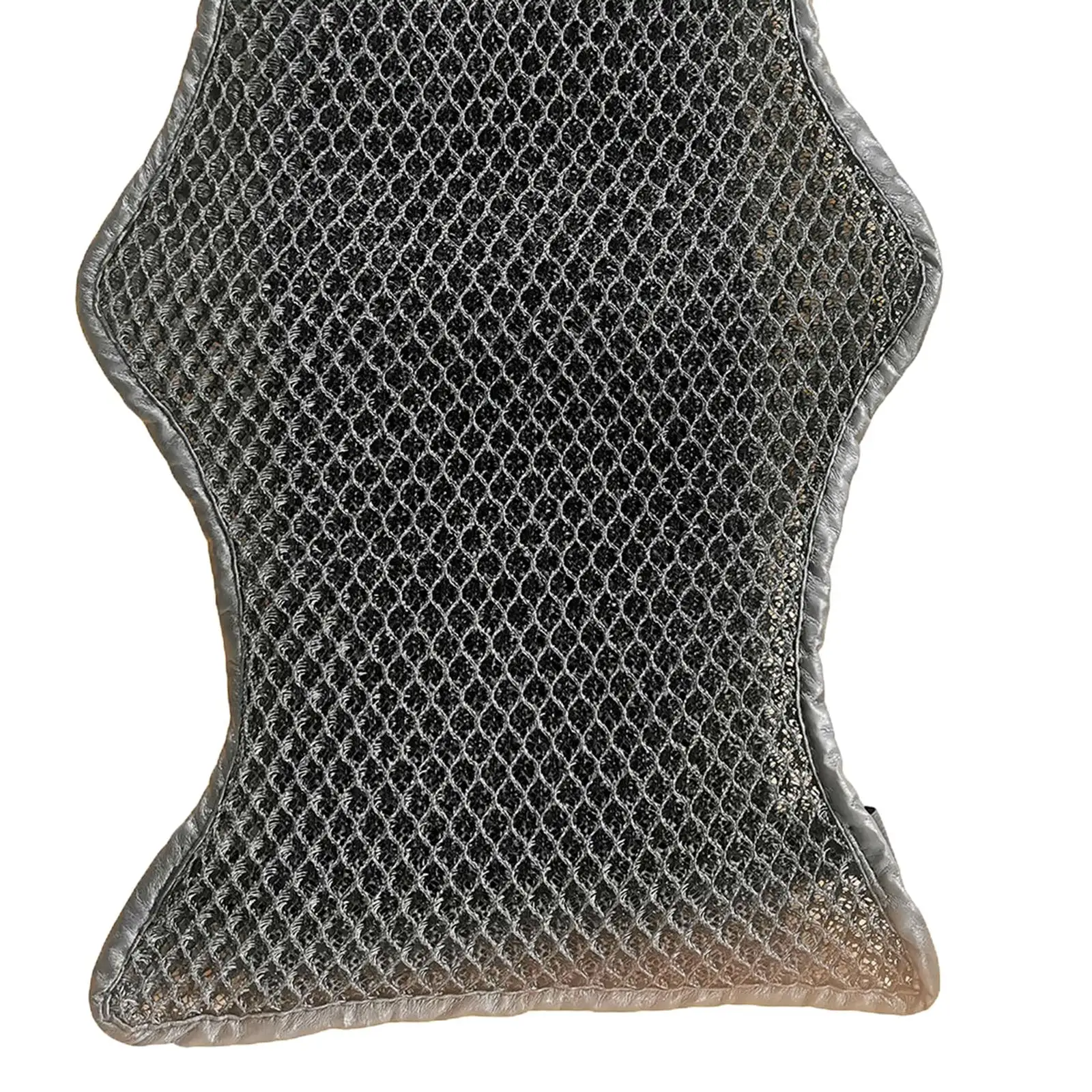 Motorcycle Seat Cushion Reduces Pressure 3D Mesh Fabric for Cruiser