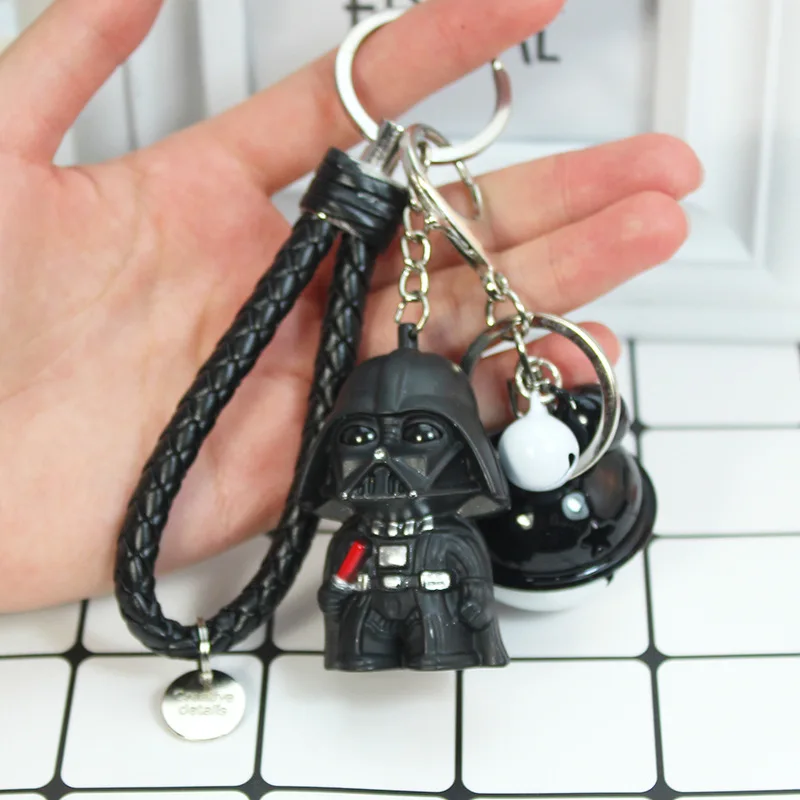 naruto toys Disney Star Wars Anime Figure Darth Vader Imperial Stormtrooper Yoda BB-8 Keychain Pendant Children's Toy Birthday Gifts miles morales toys Action & Toy Figures