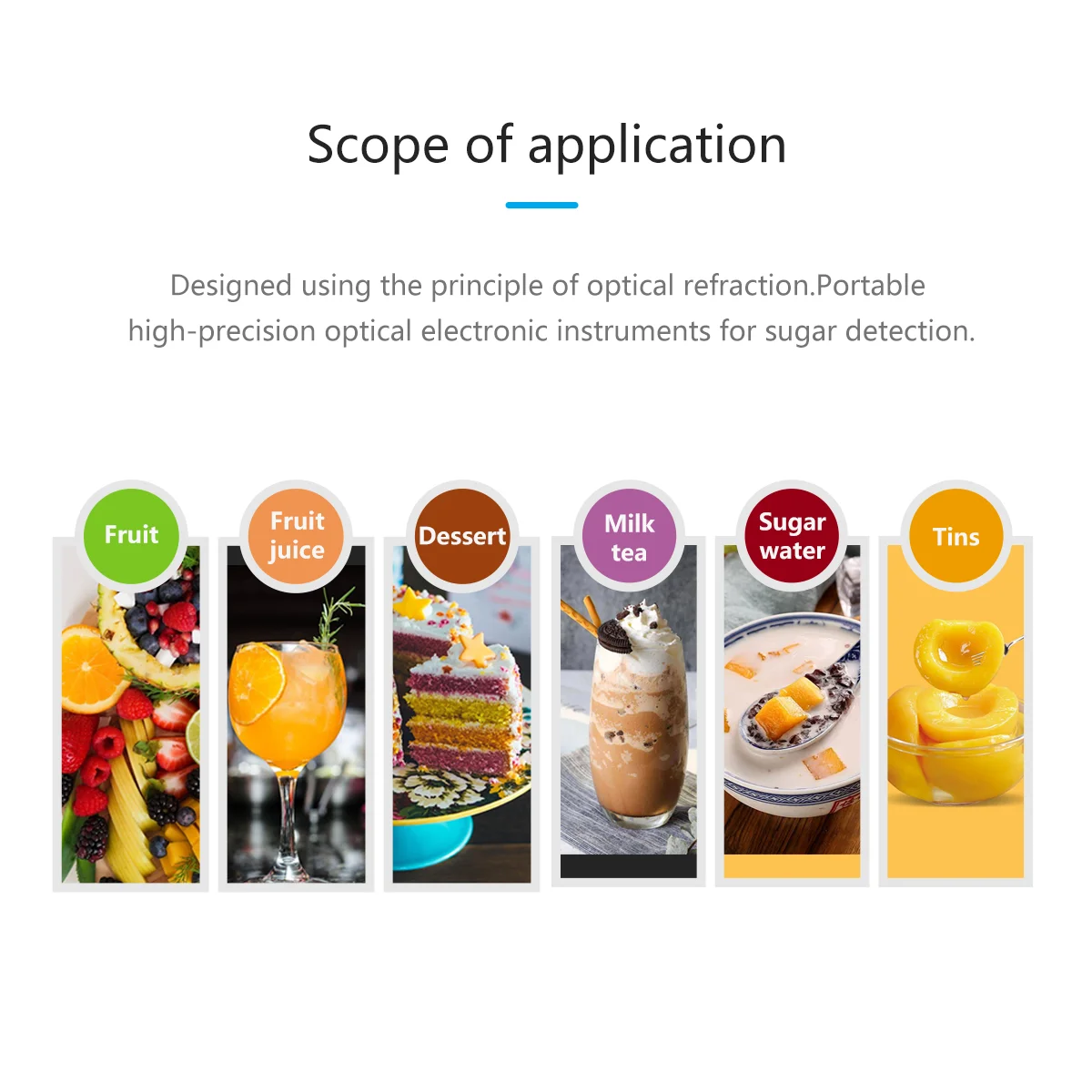 Description Picture 3 of itemAIOK Digital Refractometers Brixmeter IP67 Fruit Juice Drinks Spirit Beverage Sugar Tester Sugar Content Measuring Instrument