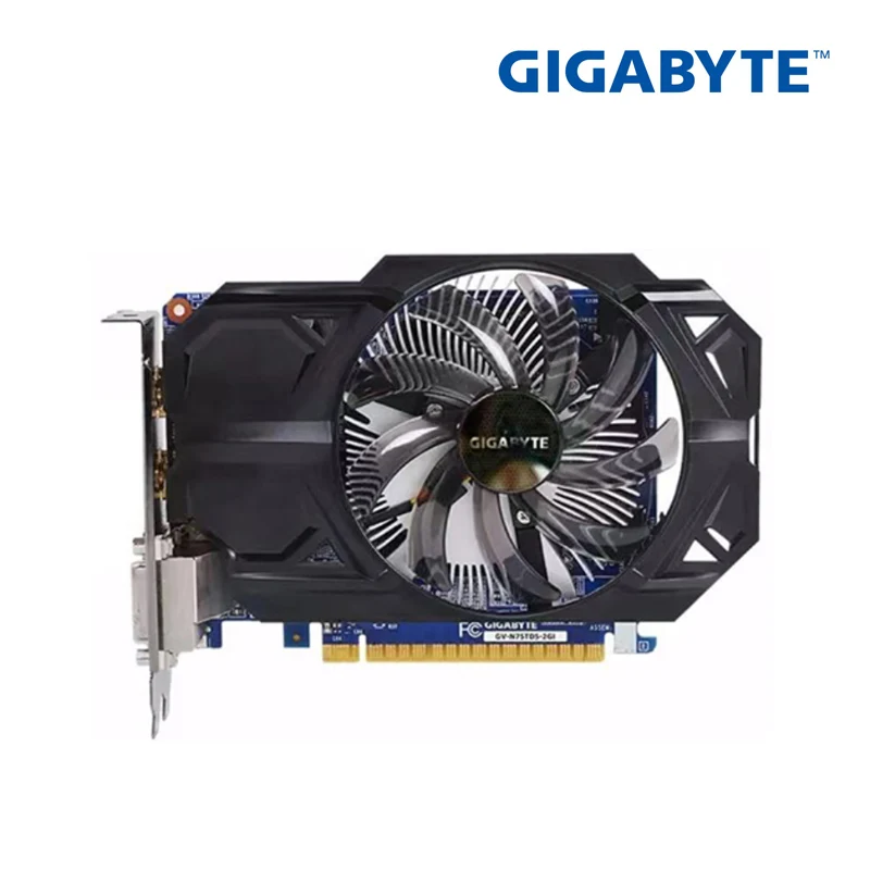 graphics card for desktop GIGABYTE Raphic Card GTX 750TI 950 960 1050TI 1060 2-3-5-6GB 1650 4GB Video Cards GPU Support  Desktop CPU Motherboard display card for pc