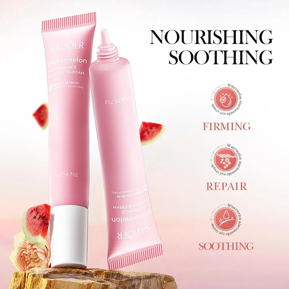 SADOER البطيخ النياسيناميد منظف للوجه كريم ايسنس ا...