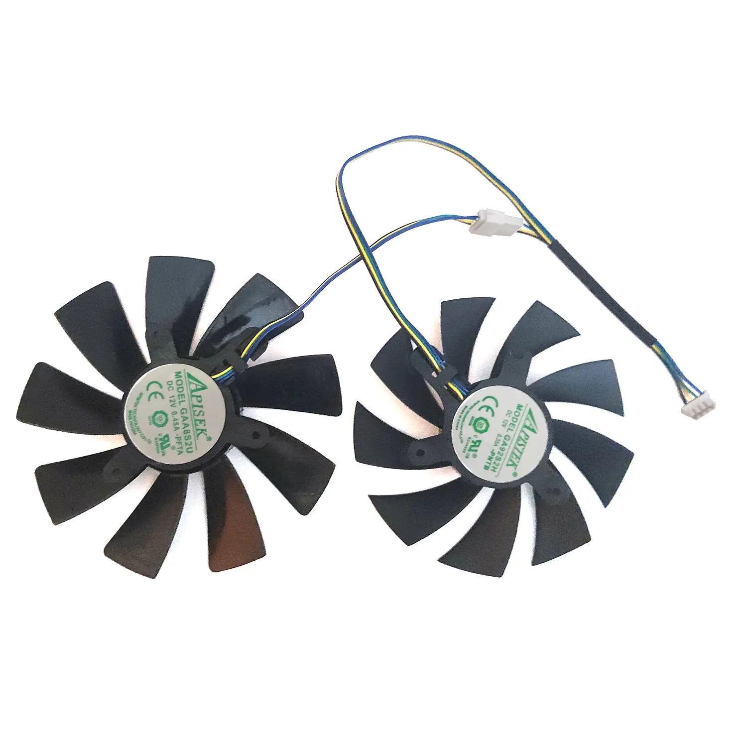 Novo 87mm 100mm ga92s2h gaa8s2u gtx 1080ti