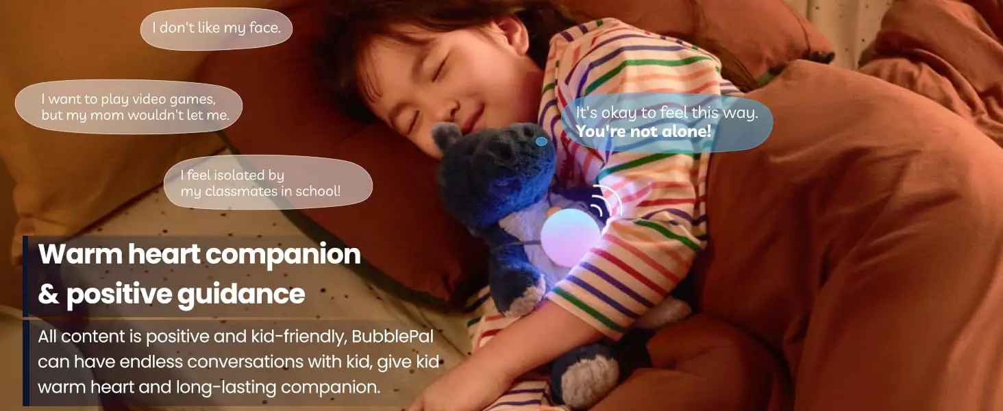BubblePal- Interactive AI Toy, Bring Fun Learning Companionship to Kids