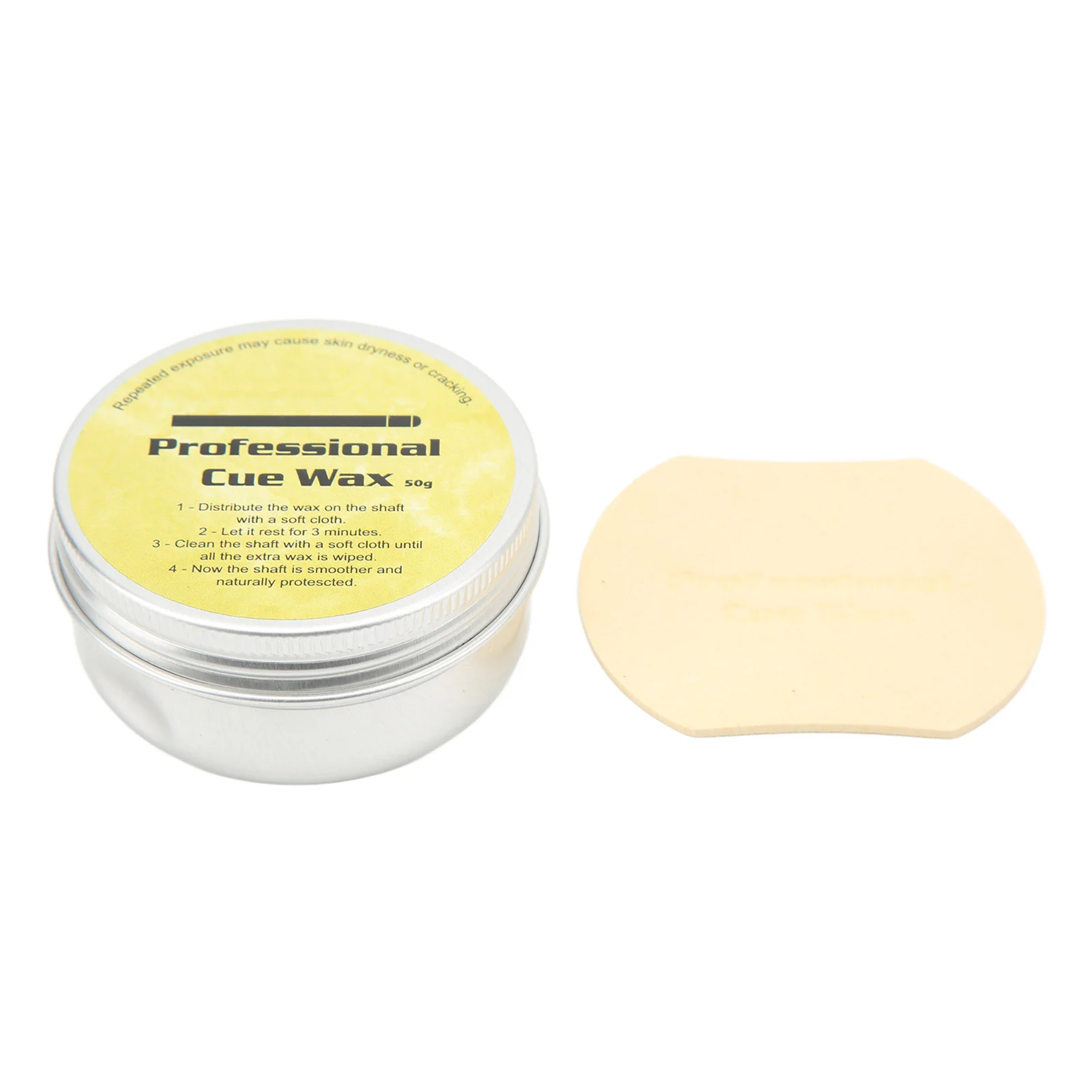 Pool Shaft Wax Stick Silky With Polishing Sheet For Wooden Shafts Pool Shaft Wax