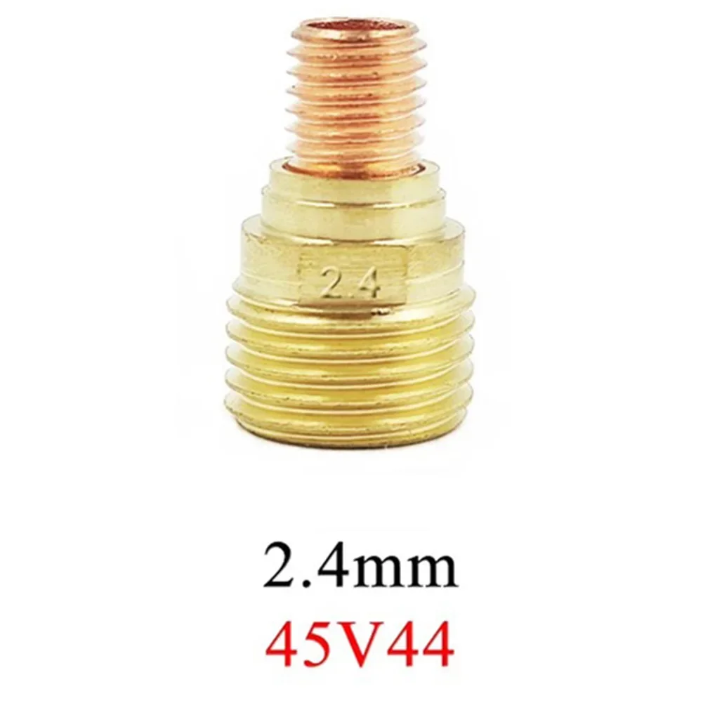 TIG Welding Torch Gas Lens Collets Body 45V42 45V43 45V44 45V45 For WP9 20 25 Welding Torch Equipment Accessories