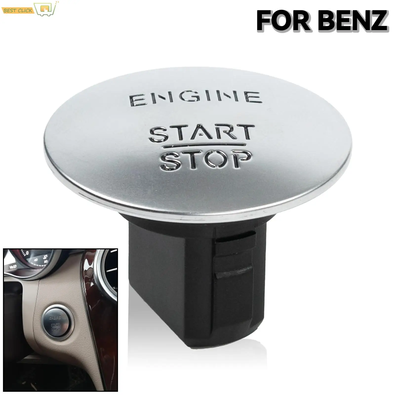 Auto Keyless Motor Start Stop Push Button Switch System Tür Push Button Für Mercedes Benz Modell W164 W205 W212 W213 W221 Serie
