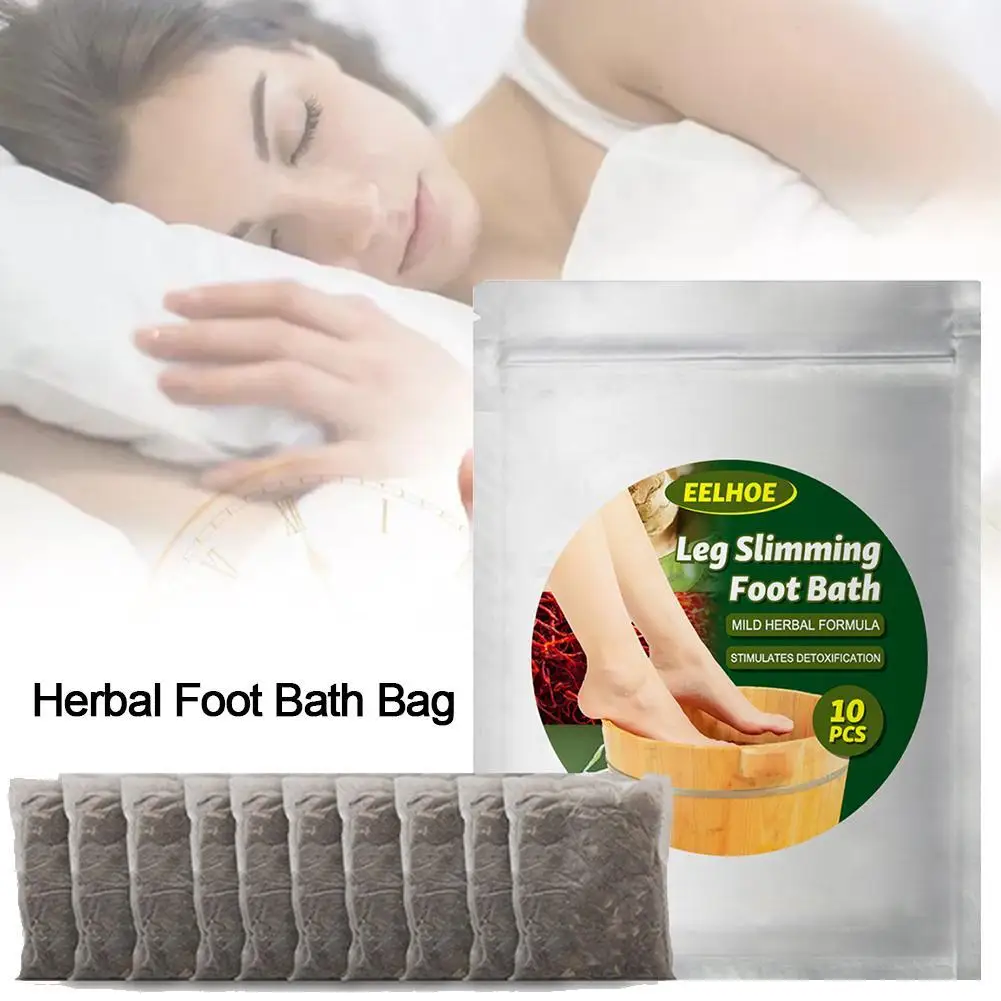 10PCS/pack Lympatic Drainage Ginger Foot Soak images - 6