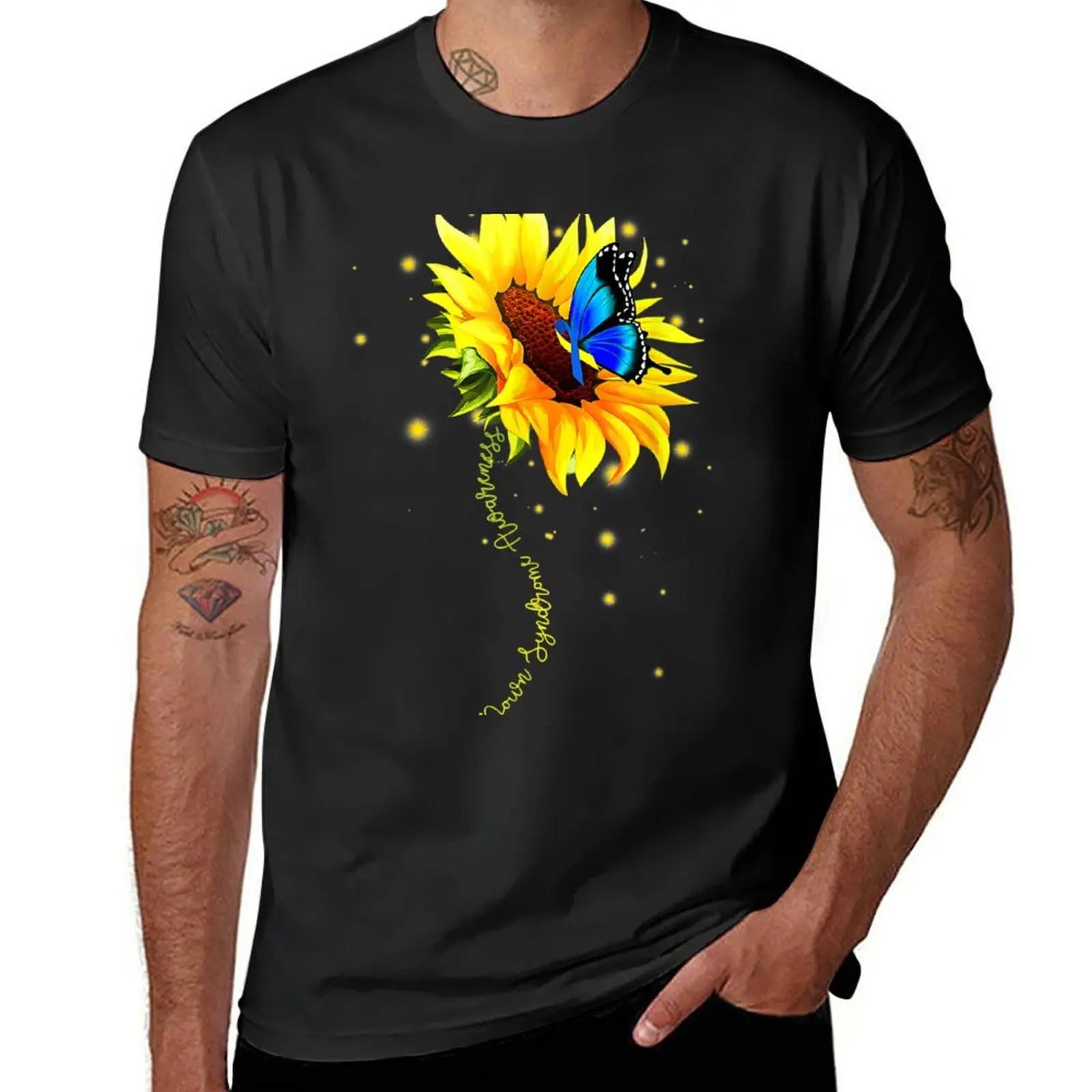 

Syndrome Sunflower T-Shirt cute tops sublime vintage summer top mens graphic t-shirts funny