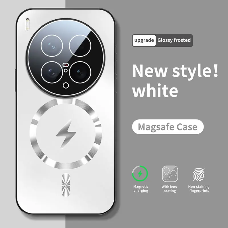Enhanced Product Title:  
Premium AG Matte Magnetic Hard Shell Shockproof Phone Case with Lightning Design