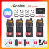 4PCS Baofeng Walkie Talkie UV 5R 8W Ham Radio Long Range Walkie Talkies Dual Band Handheld Two Way Radio with 3800mAh Battery 1