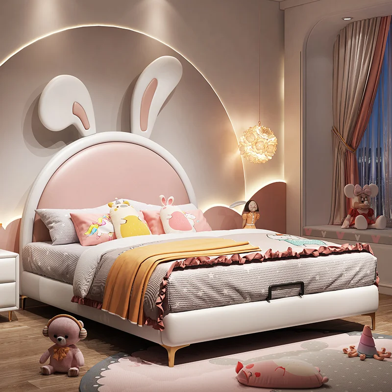 Sdraietta Per Bambini Letto Per Bambini Testiere Materasso Moderno Sleeping Princess Floor Letto Per Bambini Letto In Legno Bambini Mobili Per Bambini