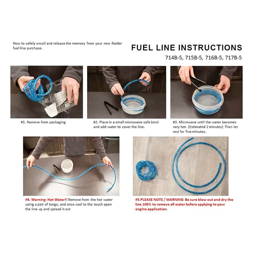 Motorcycle Fuel Hose 1M 5mm*8mm Universal For Mini Moto Dirt Bike ATV Quad Minimotor Scooter