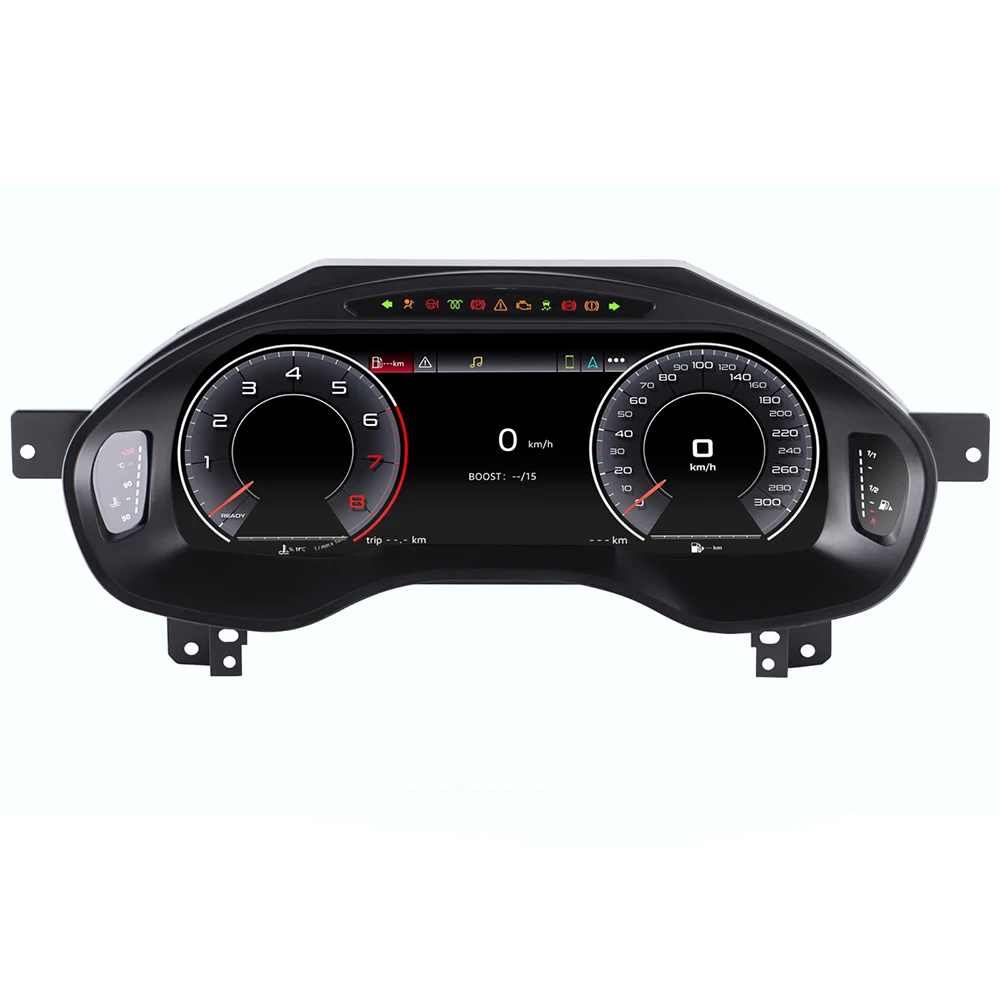 Para Audi A6 A7 2013-2018, Panel de Instrumentos Digital LCD de 12.3 Pulgadas, Cabina Virtual, Velocímetro, Pantalla CarPlay 5