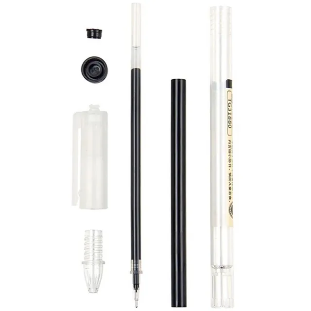 Japon stylo à pointe Fine 0.35mm noir bleu rouge encre Gel stylo à bille école bureau étudiant écriture papeterie approvisionnement 5 Japon stylo à pointe Fine 0.35mm noir bleu rouge encre Gel stylo à bille école bureau étudiant écriture papeterie approvisionnement 5
