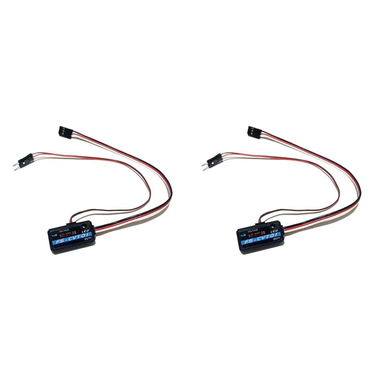 BAAU 2X -CVT01 Voltage Sensor Telemetry Data Module for FSi6 FSi10 IA6B IA10 Receiver FPV RC Parts