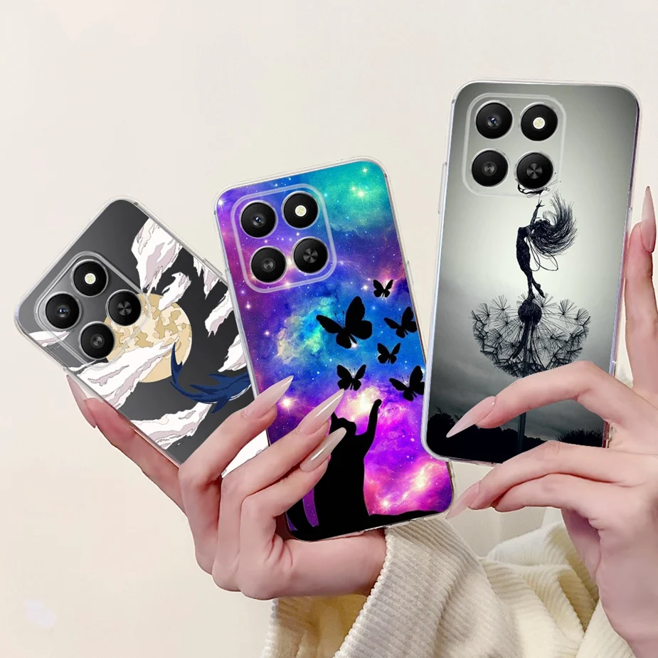 Cute Cartoon Painted Soft Slim Phone Case -
