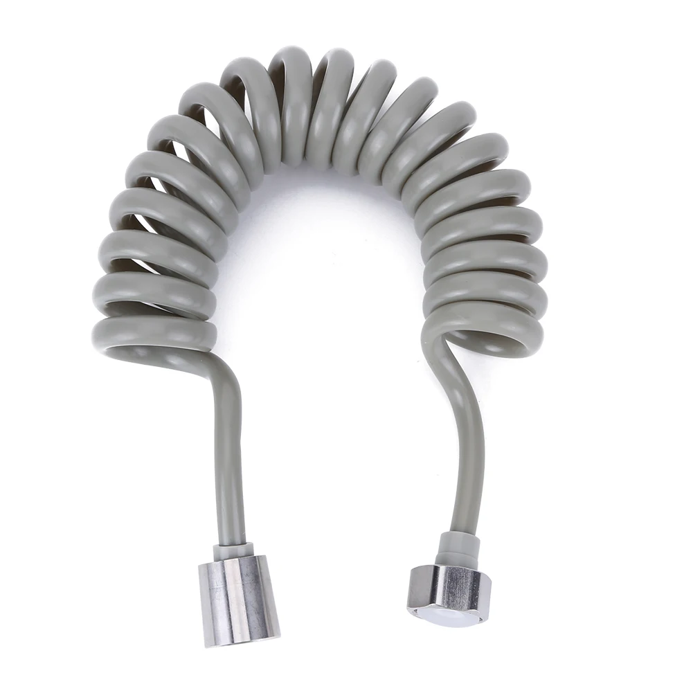 2/3/4 Meters Spring Shower Hose Flexible Connect Pipe Plastic Soft Hose Tube Anti-wrap for Bathroom Water Toilet Bidet Sprayer