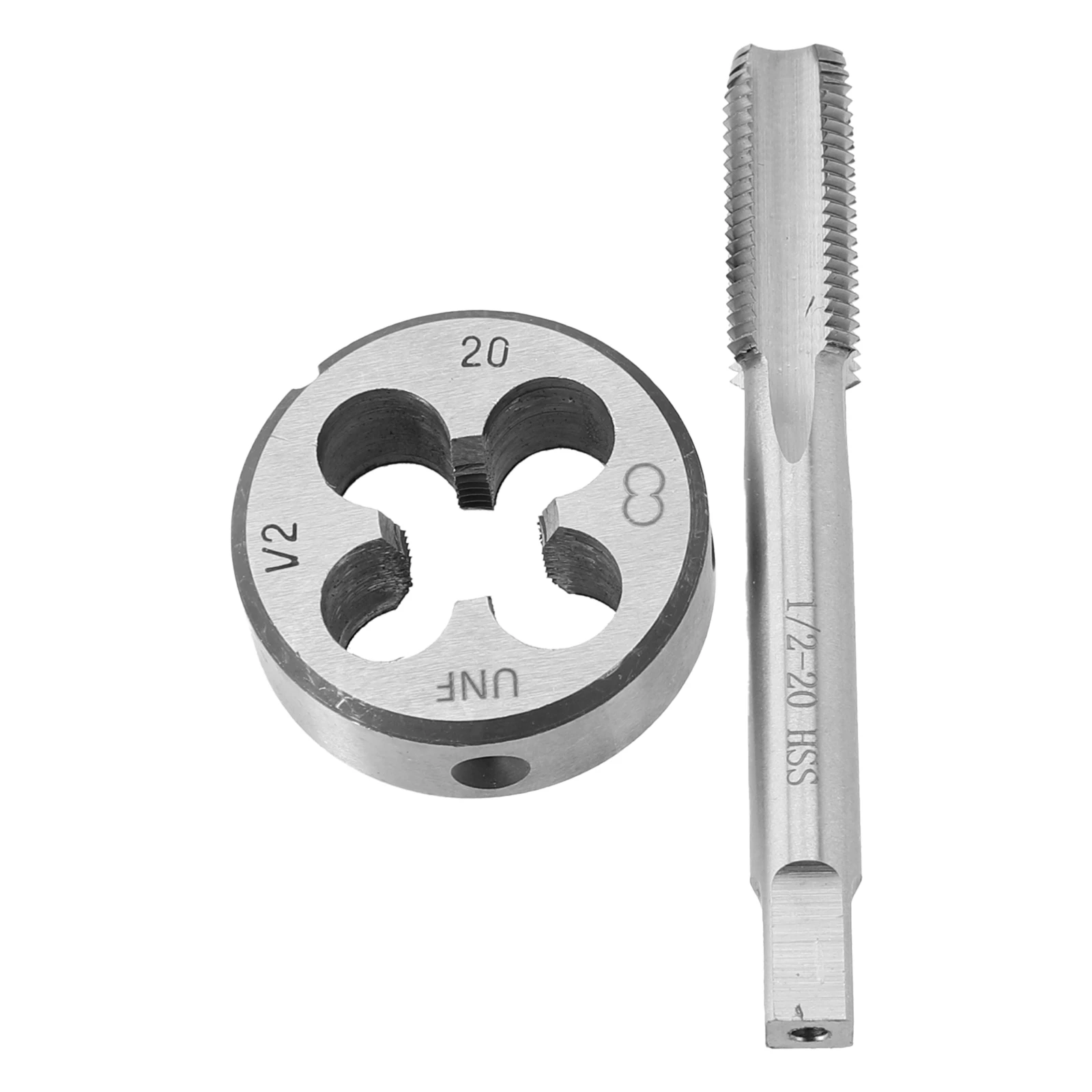 Description Picture 3 of item1/2-20 UNF Tap Durable Right Hand Thread HSS Tap & Die Set 1/2 20 UNF for Muzzle or Muzzle Device Internal Threads