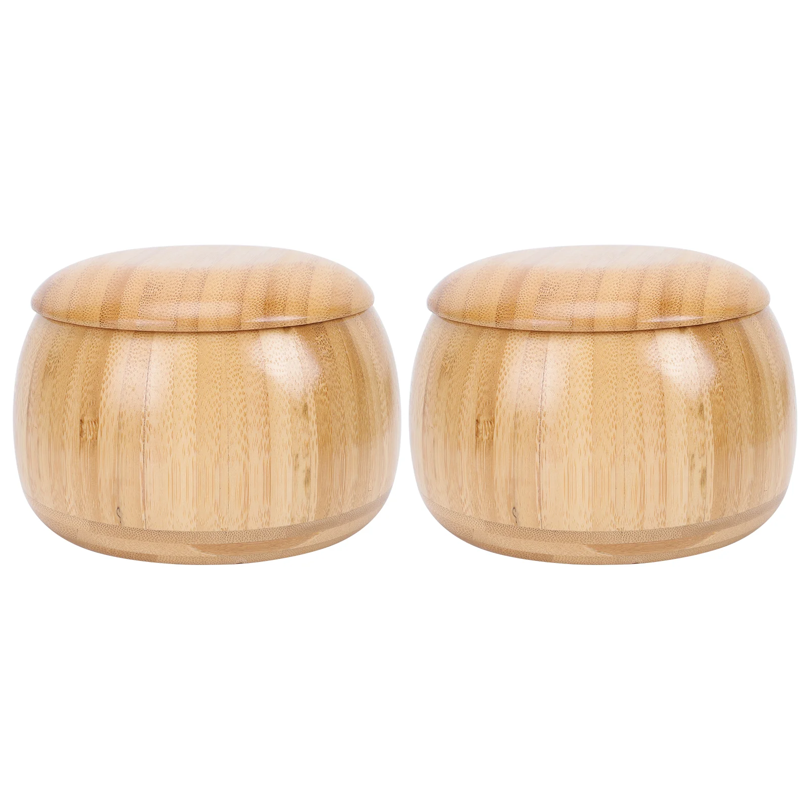 

Go Jar Gift Chess Storage Box Can Solid Wood Khaki Container Game Stone Bamboo Case