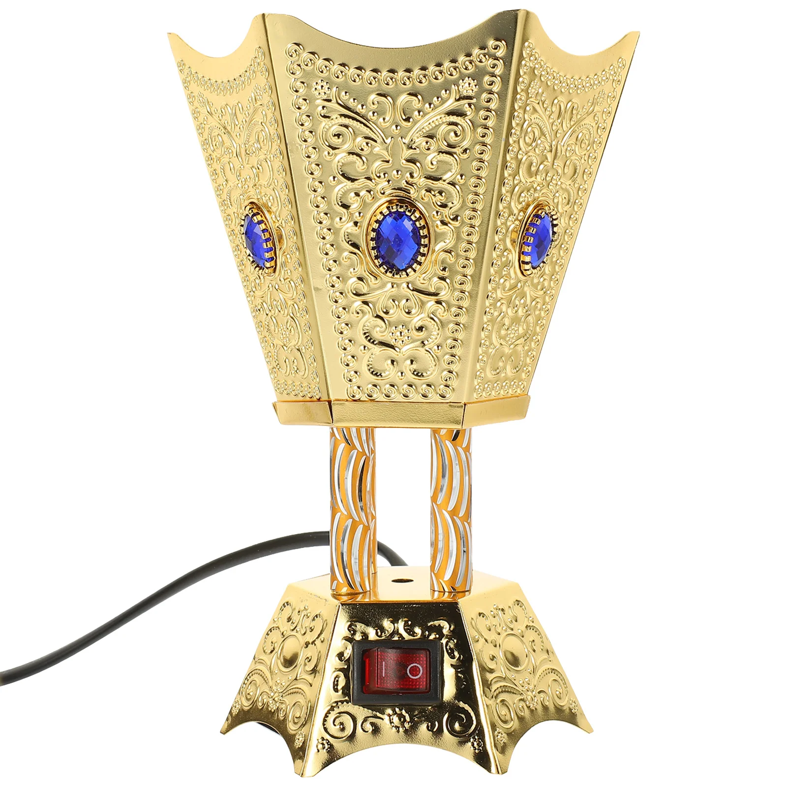 

Plug-in Incense Burner Aroma Censer Household Electric Holder Retro Ornament for Home Car Mount