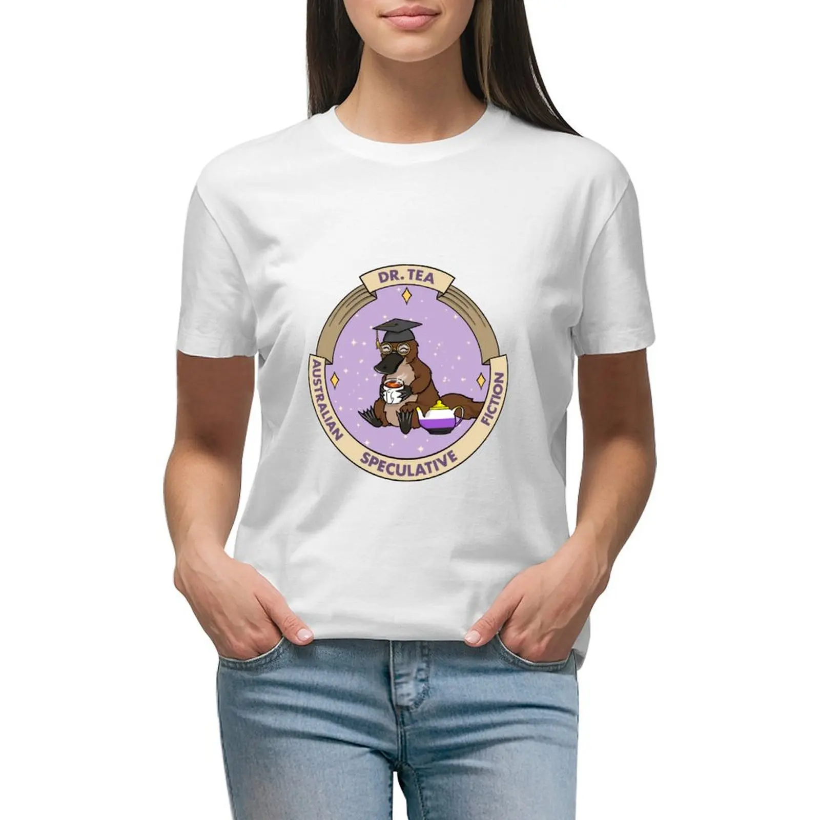 T-Shirt Specter / Dr Tea T-Shirt Vestiti Anime Magliette Estive Top Donna