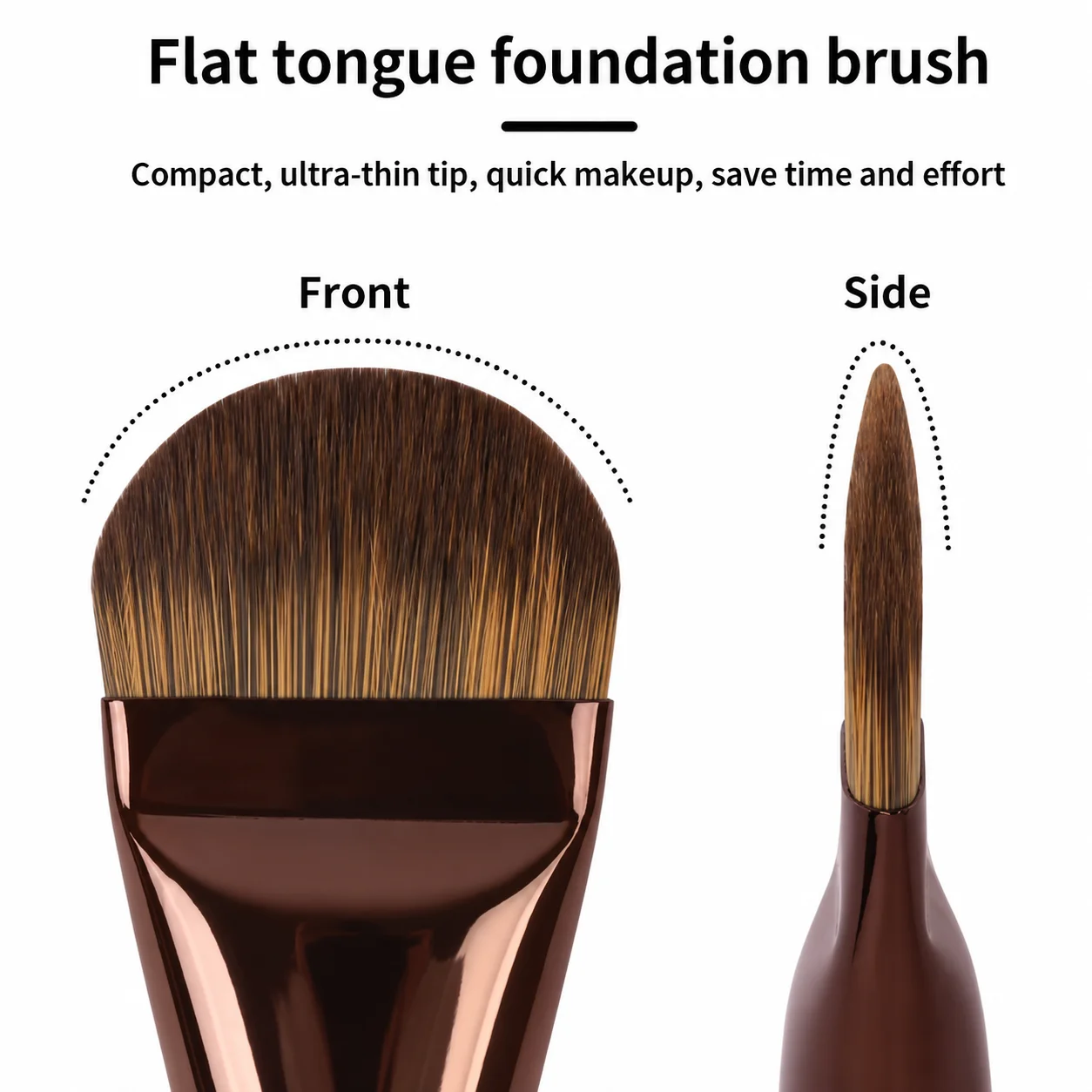 14PCS Makeup Brush Set Foundation Concealer Powder Eyeshadow Blush Brush Kabuki Blending Cosmetic Beauty Tool for Face 4.9 2 6
