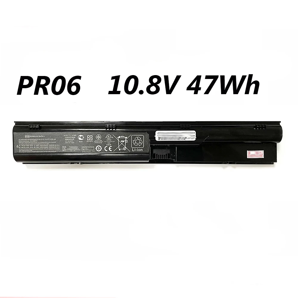 PR06 47Wh 4200mAh Laptop Battery For HP Probook 4540s 4430s
