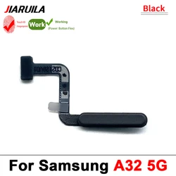 Fingerprint Sensor Flex Cable with Power Button Key for Samsung Galaxy Series (A32 5G)