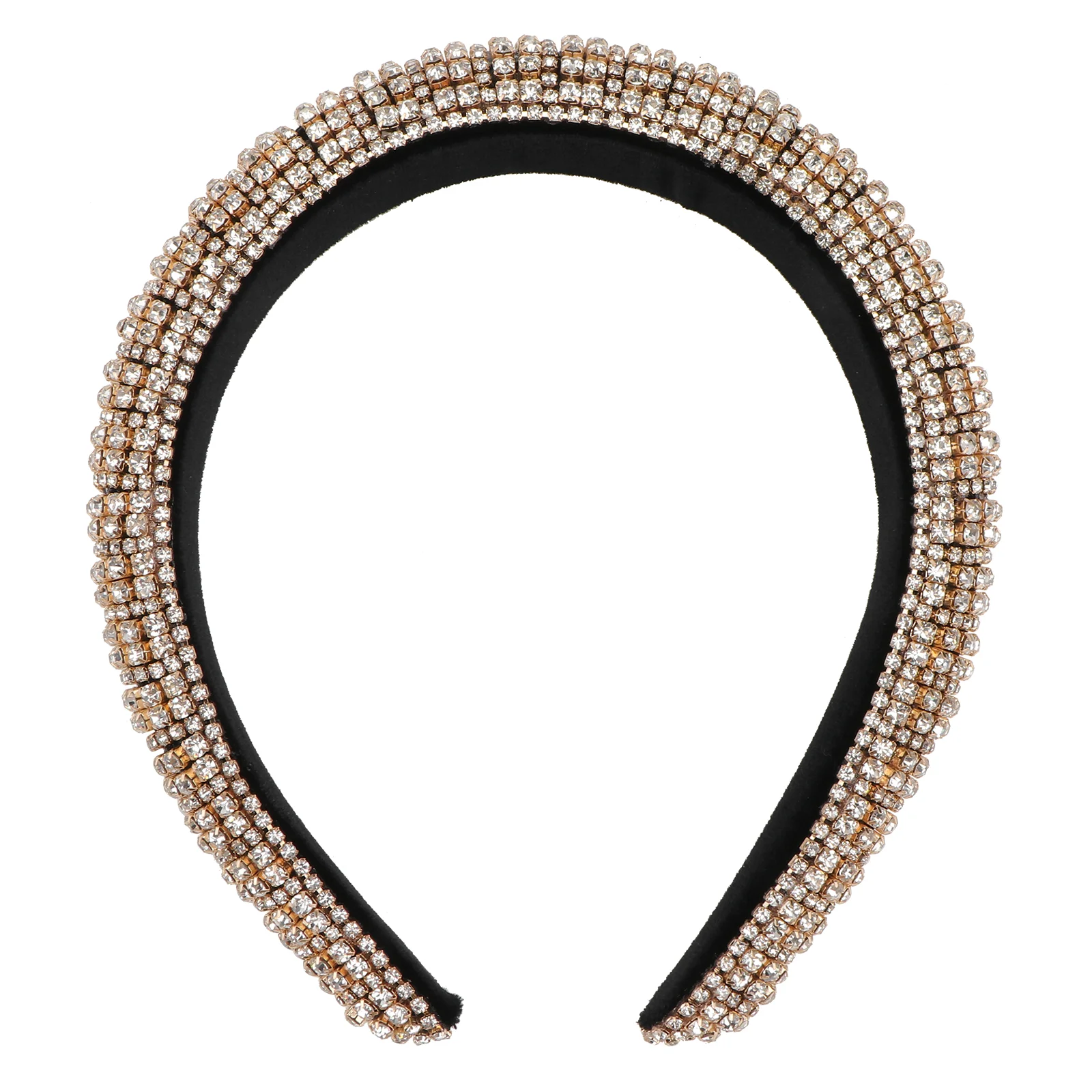 

Регулируемая повязка на голову, регулируемая повязка на голову в стиле барокко, ободок для волос, свадебный аксессуар для волос (золотистый)