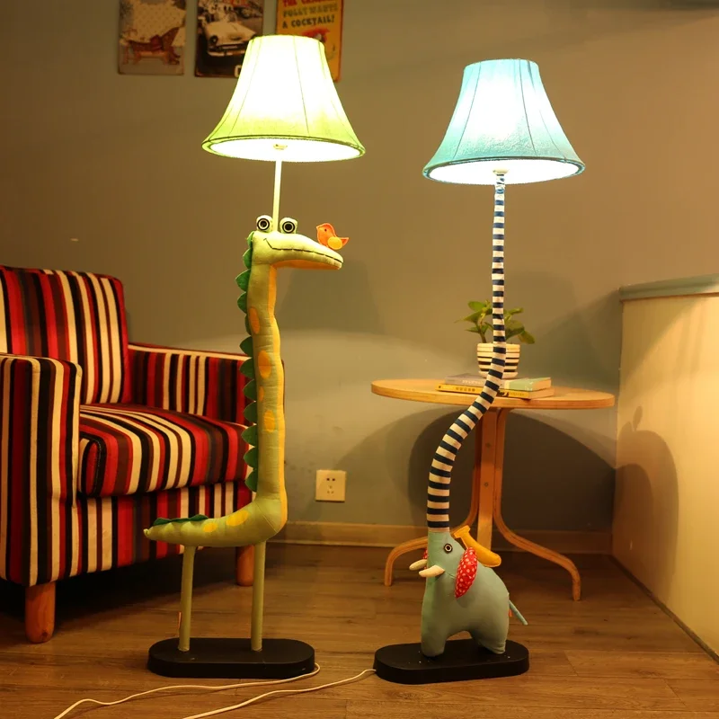 KidsStandingLampsForLivingRoomDecorationlightingclothhandmade