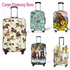 Sunset Horse Suitcase Cover Horses Riding Funny Business Protector Vacation Practical Luggage Supplies 1