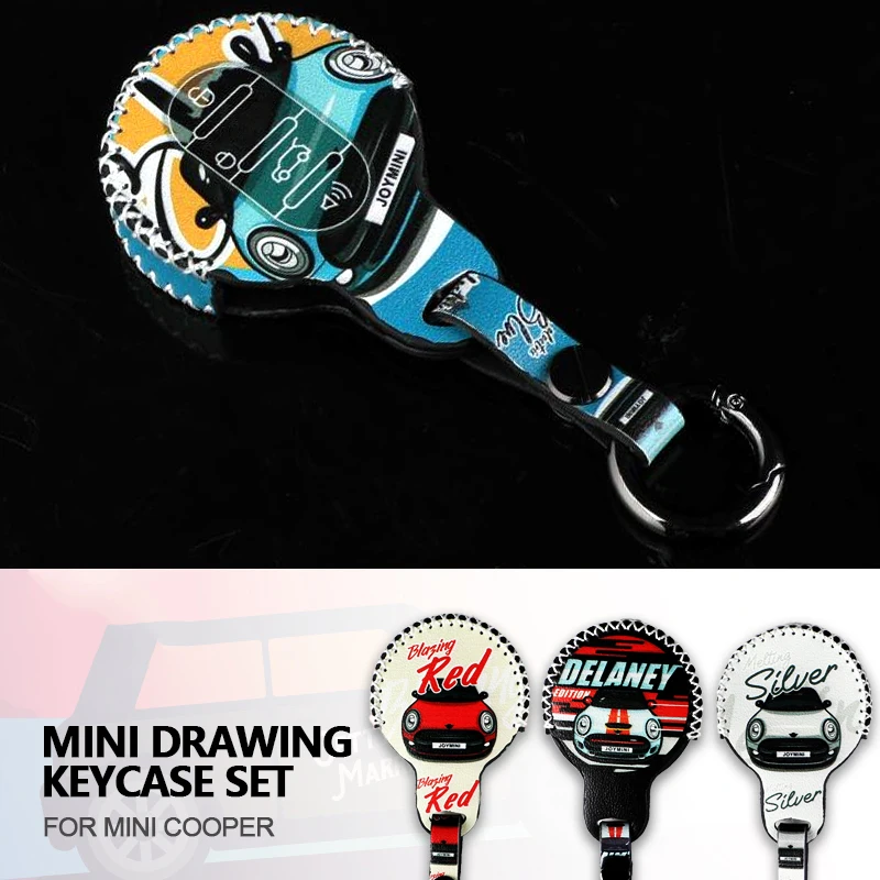 

Ограниченная серия для MINI COOPER Key чехол автомобильный кожаный чехол для ключей F54 F55 F56 F60 R55 R56 R57 R59 R60 R61 Countryman jcw
