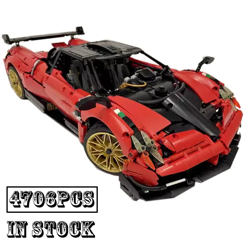 

New MOC-142670 Huayra BC Most Wanted Track Edition Racing Supercar Racers Vehicles Building Blocks Bricks Toy Kid Birthday Gifts