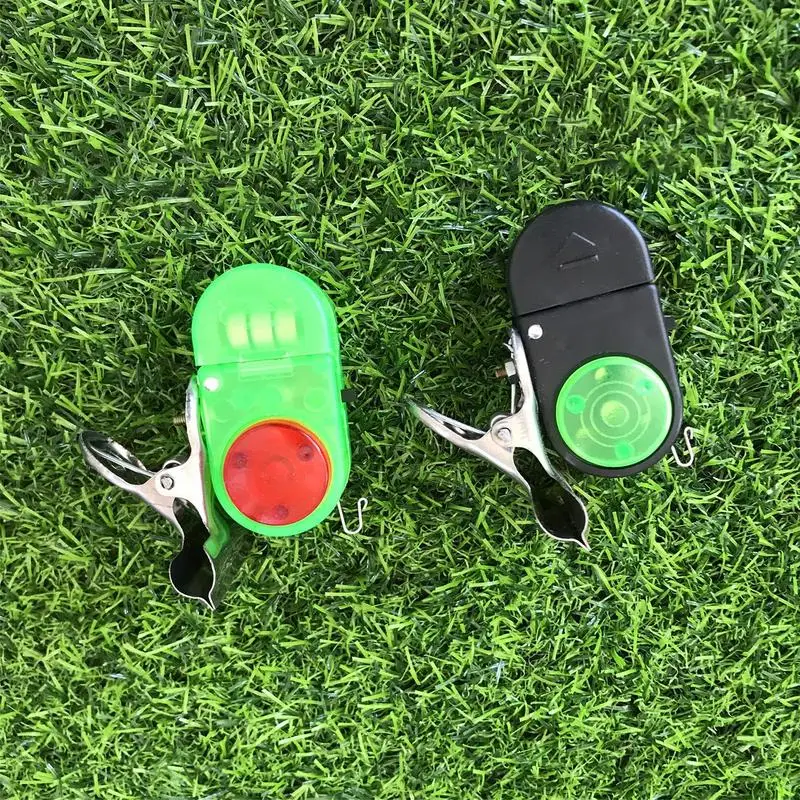 Electronic Bite Alarm Fishing Buzzer Equipment Fishing Rod Alarm Reusable Bite With LED Indicator Night Time