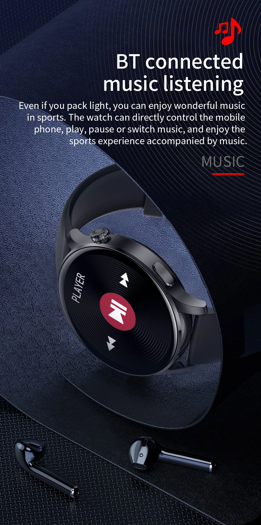 2022 New Smart watch Men Full touch Screen Sports fitness watch Bluetooth is Suitable For Android ios Bluetooth Call Smart watch