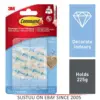 3M Command Clear Mini Hooks Damage-Free Hanging hook adhesive plastic hooks clear with command clear strips 6