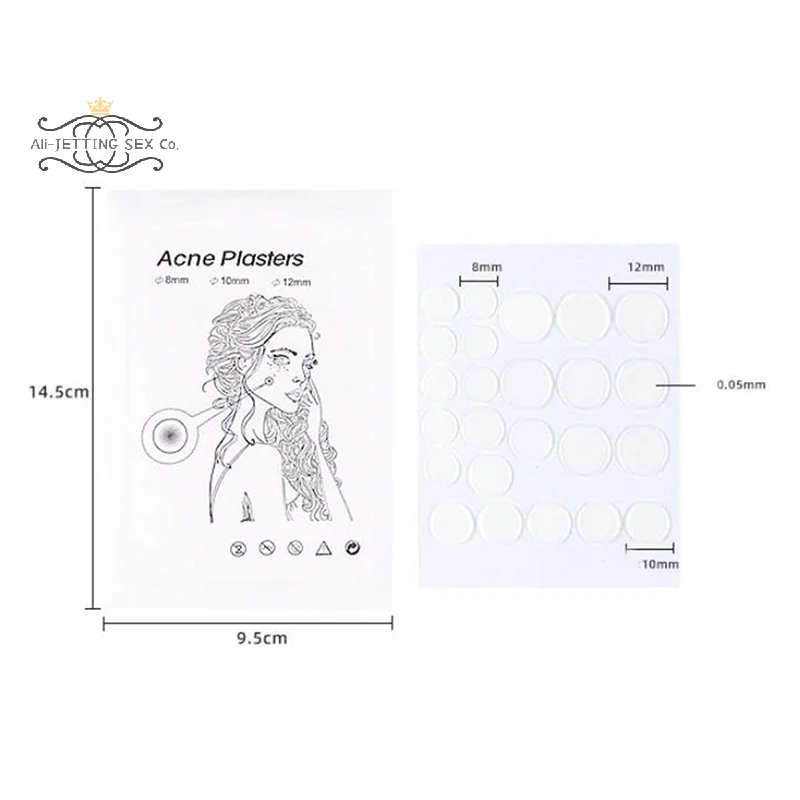 72Pcs/2Sheets 여드름 여드름 패치 클리어 젤 보이지 않는 여드름 커버 스티커 여드름 리무버 뷰티 스킨 케어