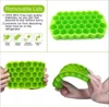 37 Lattice ice Cube Tray ice maker 1pcs Honeycomb cube Tray home DIY ice cube maker silicone ice rink great Honeycomb Ice mould 5