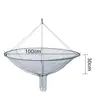 Fishing Equipment Foldable Fishing Net Collapsible Fishing Net for Prawn Crab Shrimp Catching Portable Drop Landing Net for Pier 2