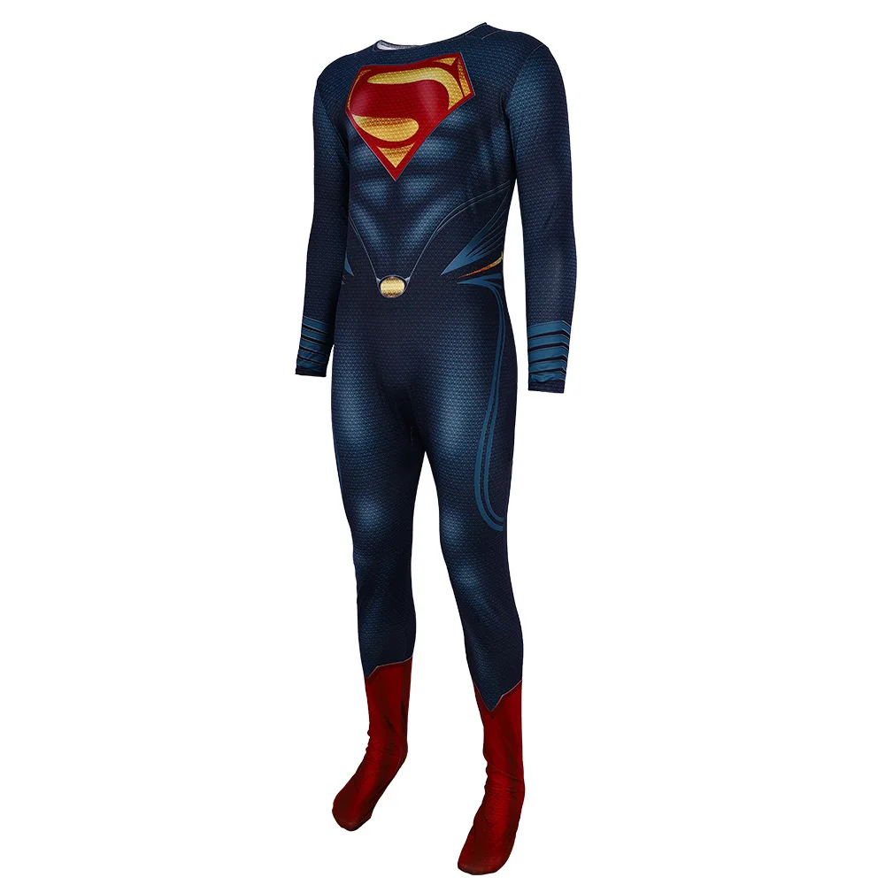 Cosplay Costume Halloween Cosplay Man of Steel Clark Kent Cosplay Stage Christmas Performance Costume