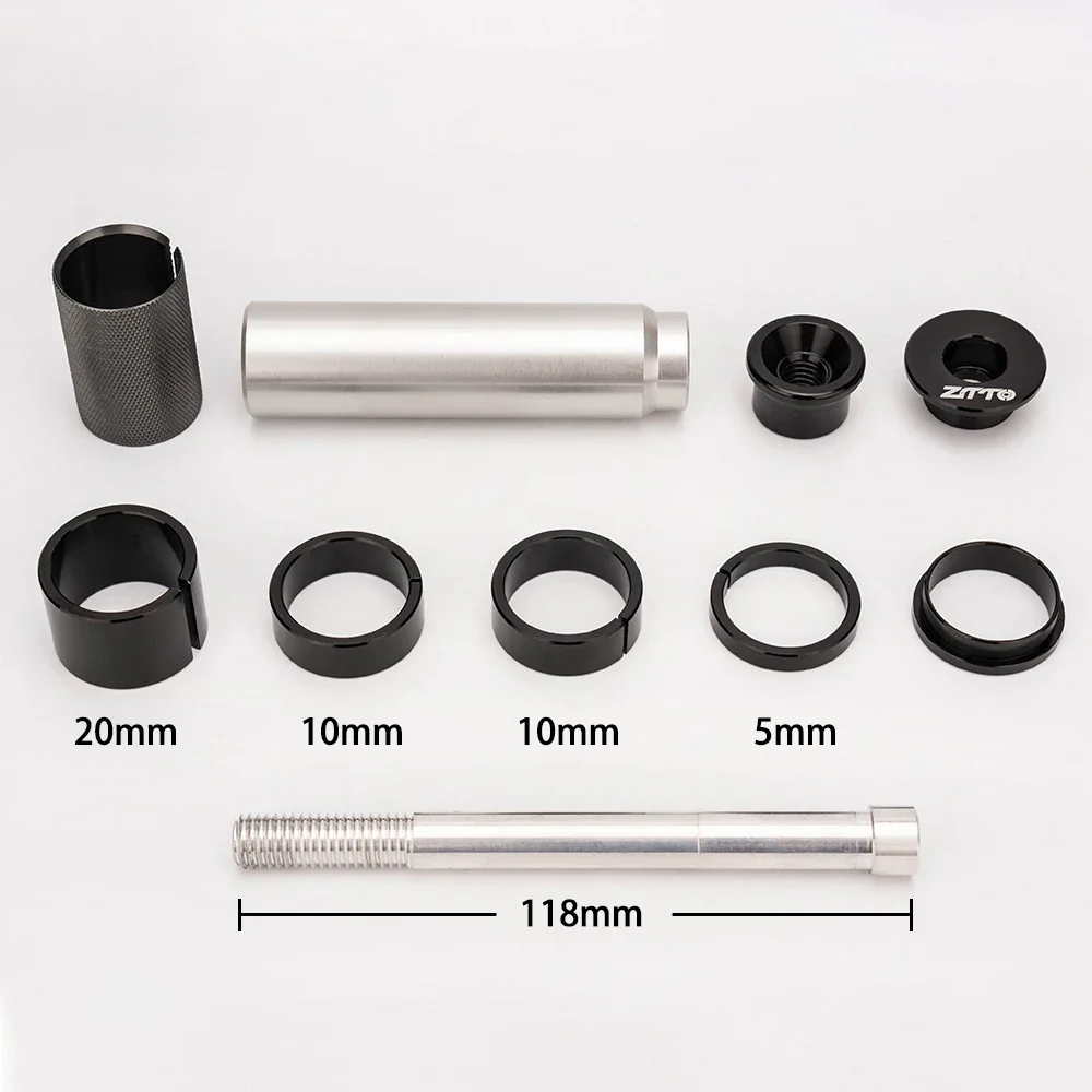 ZTTO Fork Height Riser Stem Extender, MTB Road Bike Handlebar Extension Adapter Hidden Adjustable Part - Image 5
