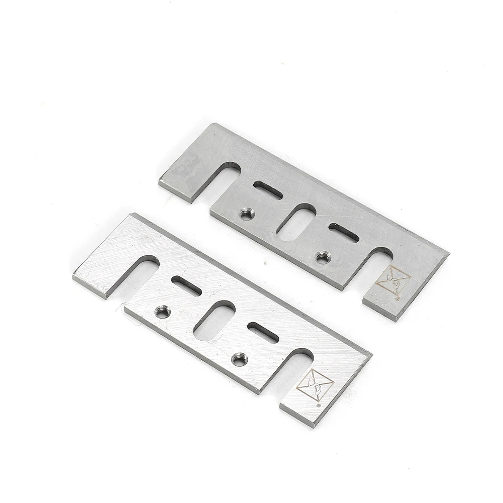 

2Pcs 82mm Wood Planer Blade Electric Planer Replacement For 1900B KP0800 F20 D26676 DW680 Electric Screwdriver Accessories