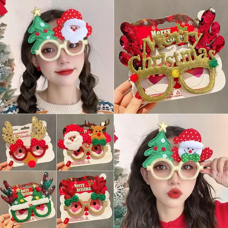 

Christmas Spectacle Frames Decorate Christmas Party Decorations
