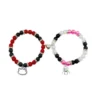 Bracelets d'amitié assortis araignée pour Couples Bracelets porte-bonheur araignée Bracelets d'amitié magnétiques pour 2 Bracelets d'Halloween