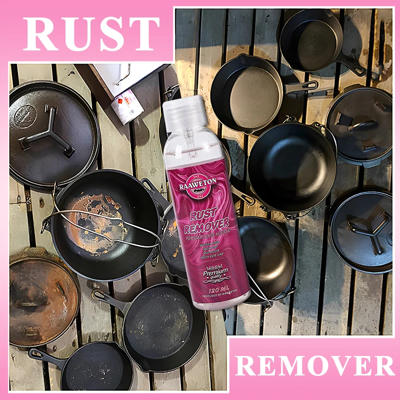 Multi Purpose Rust Remover Spray Metal Chrome Paint Cleaner Car Wheel  Household Ironware Rust Remover Car Maintenance Anti-rust - AliExpress