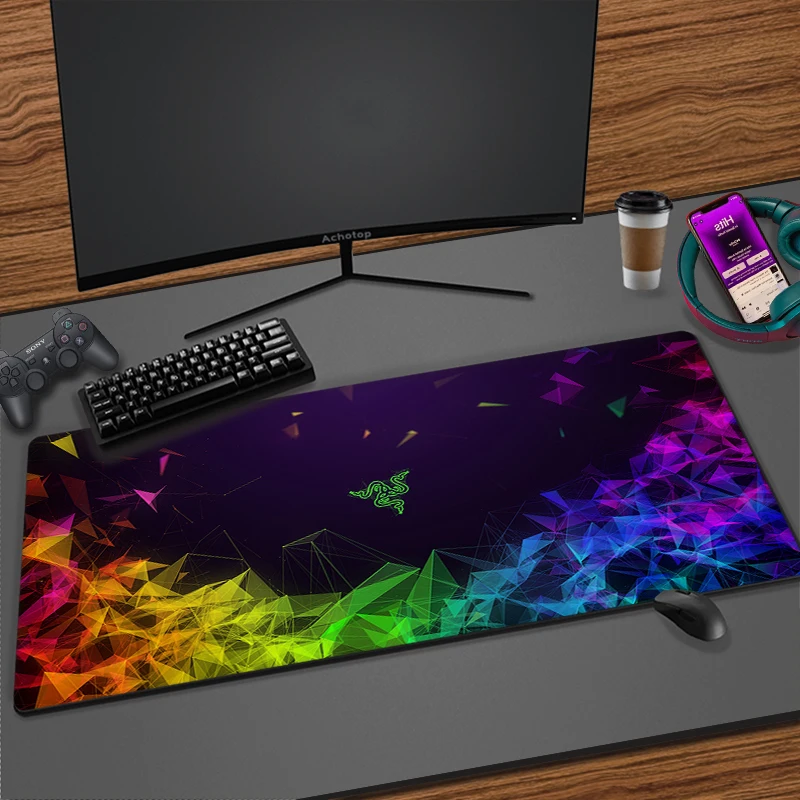 Mouse Pad Gamer Razer, Para Notebook E Jogos, Tamanho Grande, Estampa